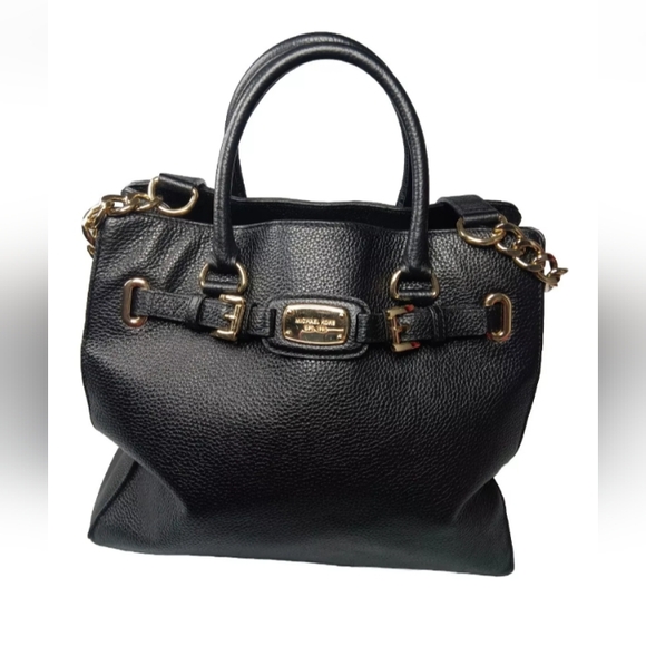 Michael Kors Hamilton Large Handbag East West Chain Strap Satchel MSRP $368 - Picture 1 of 11